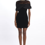  MAEVE KNIT MINI BLACK rebecca vallance 