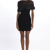  MAEVE KNIT MINI BLACK rebecca vallance 