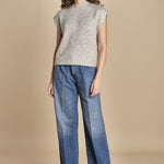 MAM gilet in shetland BEMV512 NATURAL hartford 