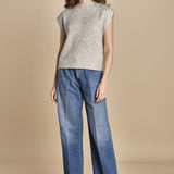 MAM gilet in shetland BEMV512 NATURAL hartford 
