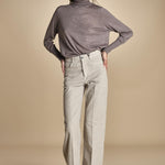 denim lungo diritto CLARA PEARL GREY true avenue 