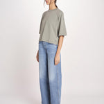 t-shirt over VOSS61 T1473_PS26 721 OXYD GREY bellerose 