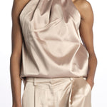 Top MINEA s/m alto 12248202 CHAMPAGNE malina 