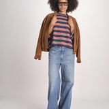 t-shirt a righe manica lunga THE FIELD TEE 1903116 SCOUT STRIPE the GREAT 