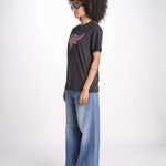 t-shirt con cuore e ali JWTS02856 BLACK 011 zadig & voltaire 