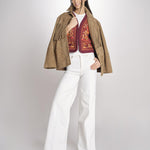 gilet con ricami SUNA GILET RUST antik batik 