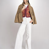 gilet con ricami SUNA GILET RUST antik batik 