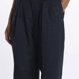 Pantalone CRISTAL pinces CRISTAL NAVY true avenue 