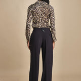 pantaloni pences tela lana MOD.0188 BLU aspesi 