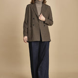 doppiopetto in lana a quadretti. 3741 002 circolo 1901 