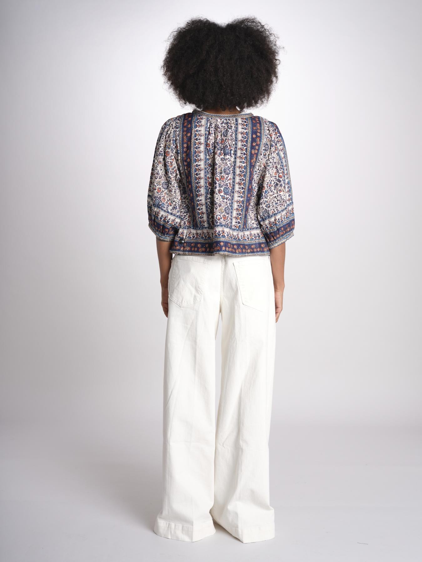 giacca stampata CASS JKT 741986 INDIGO mabe 