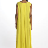 Abito lungo limone 1622 SAFFRON dusan 