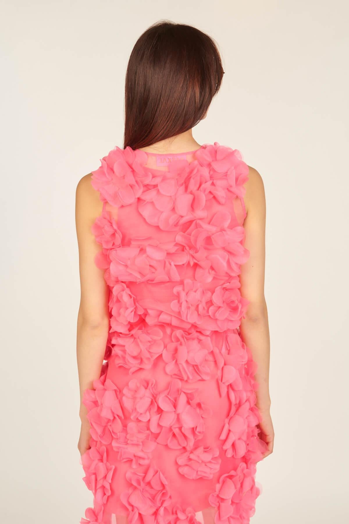 Top Fiori Applicati SS2149 NEONPINK paskal 