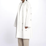 CHESTERFIELD Spolverino con anelli CHESTERFIELDD OFF WHITE sofie d'hoore 