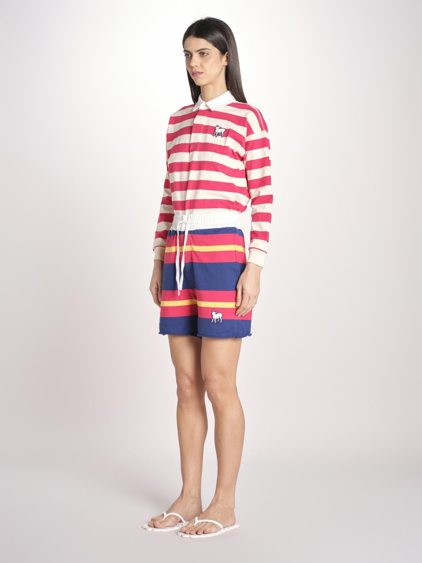 short a righe 4376-2020 THE BREATHER GOB ESTBLU mother 