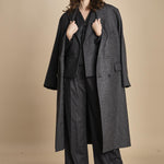 gilet gessato 15V528CO191 P092 GREY ines de la fressange 