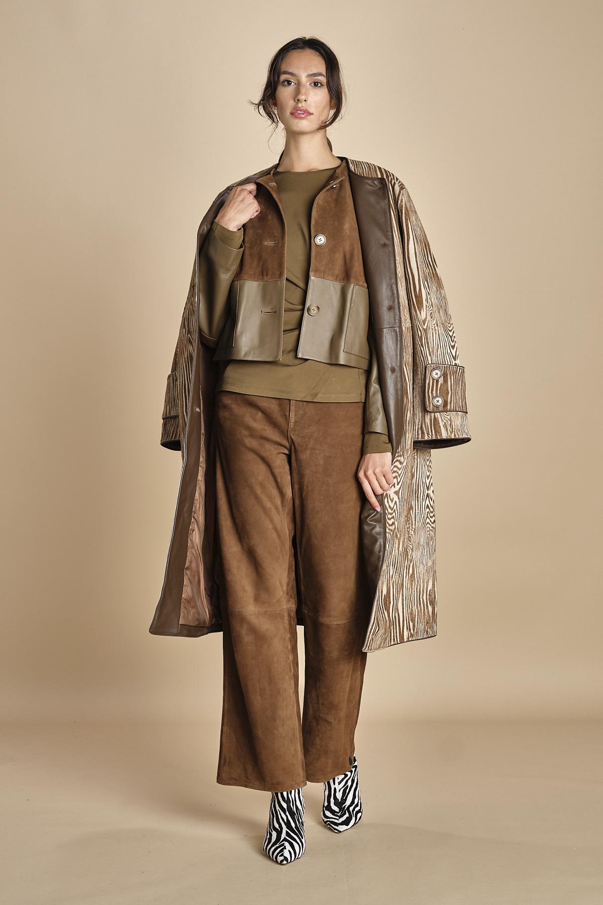 MAILEY top con fibbie MAILEY OLIVE malina 
