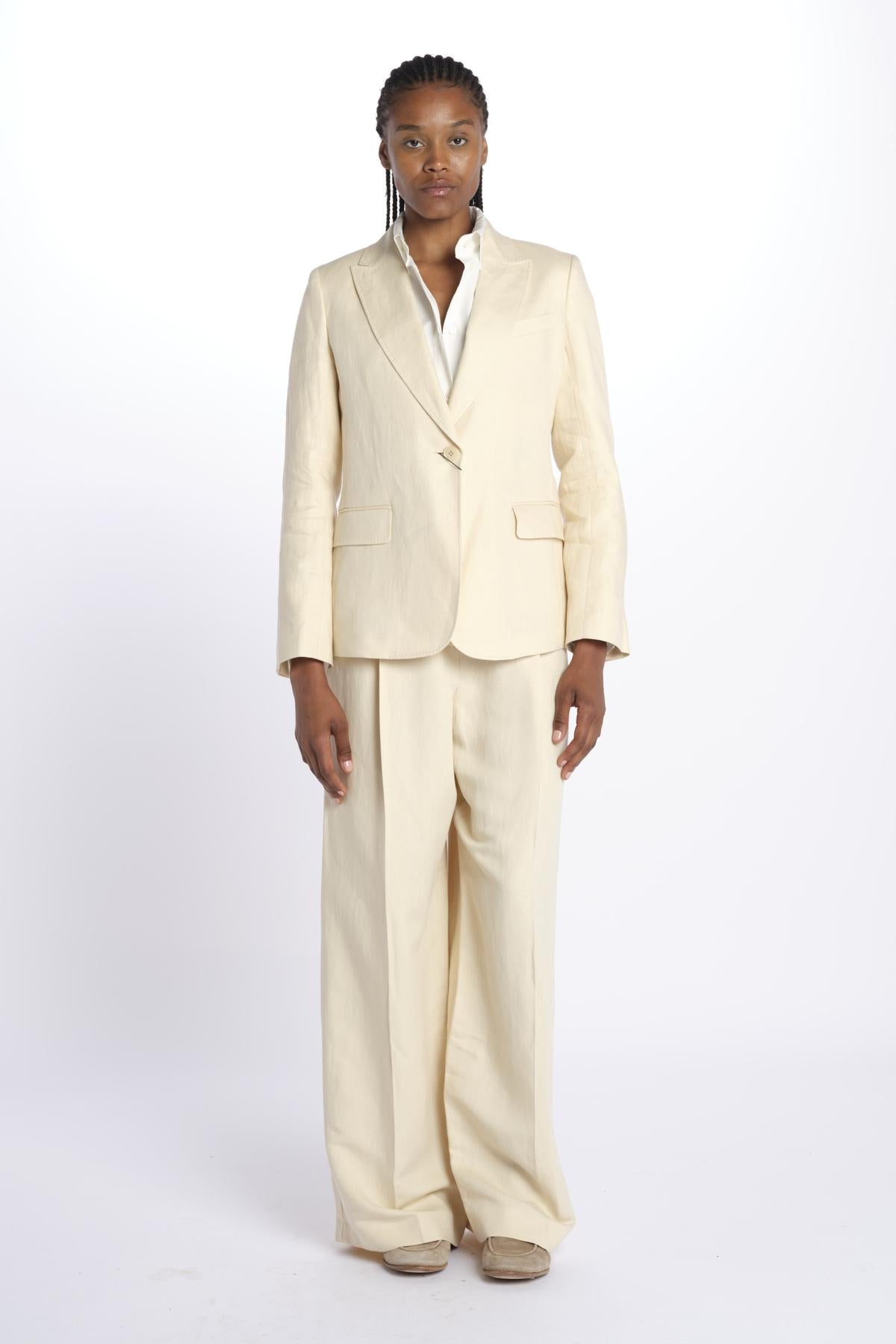 Giacca NALUT lino 1 bottone 2515041012600 035 weekend maxmara 