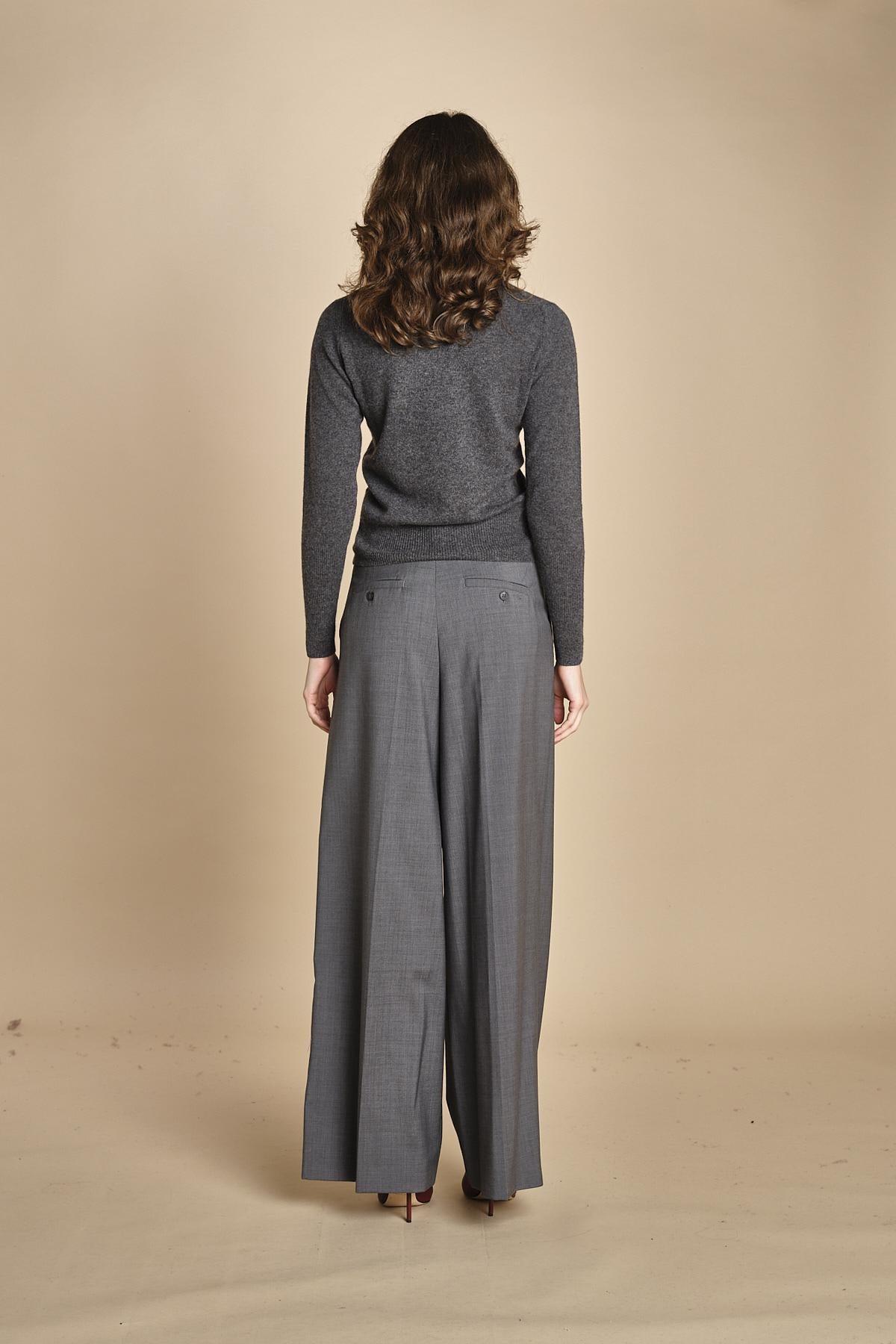 girocollo basic MIL46 25024 GRIGIO SC milaura 