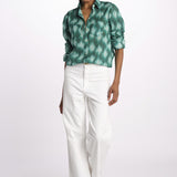 Camicia COQUILLAGES KIPRO 520K terre rouge 