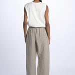 Pantaloni lino con elastico PILAR NATURA sofie d'hoore 