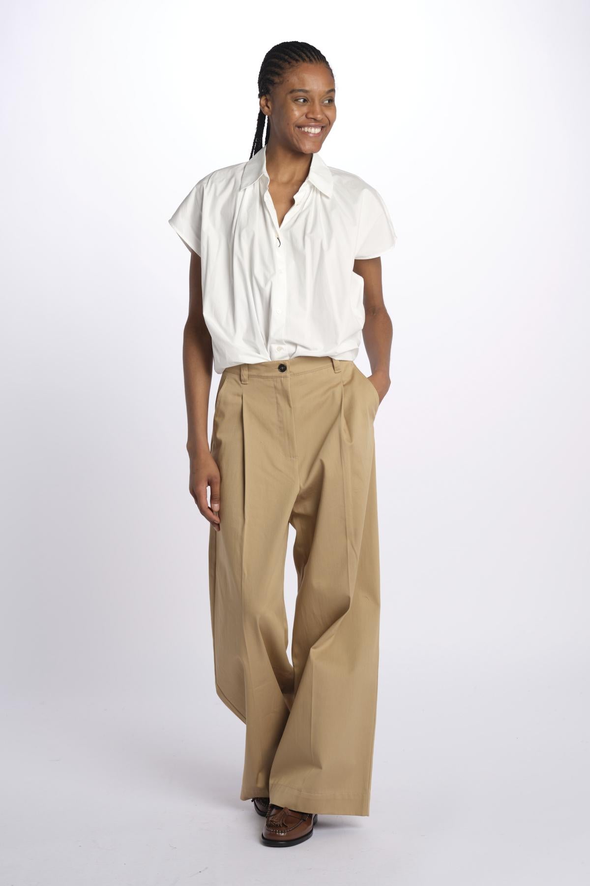 Camicia VALLO m/c poppeline 2515111032600 004 weekend maxmara 