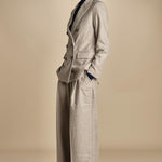 doppiopetto flanella di lana ZINA BEIGE true avenue 