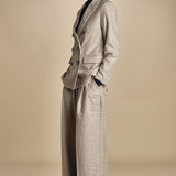 doppiopetto flanella di lana ZINA BEIGE true avenue 