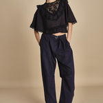 top ricamato SHANNA 121 BLACK sea ny 