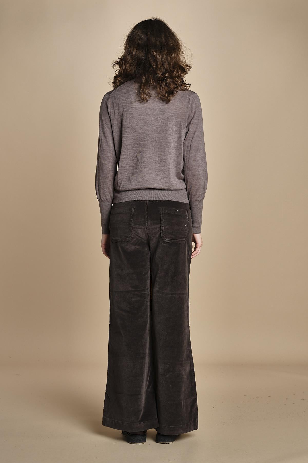 73% COTONE 25%TENCEL 2% ELASTAN CARLA XV01 133 CAFFÉ ps don't forget me 