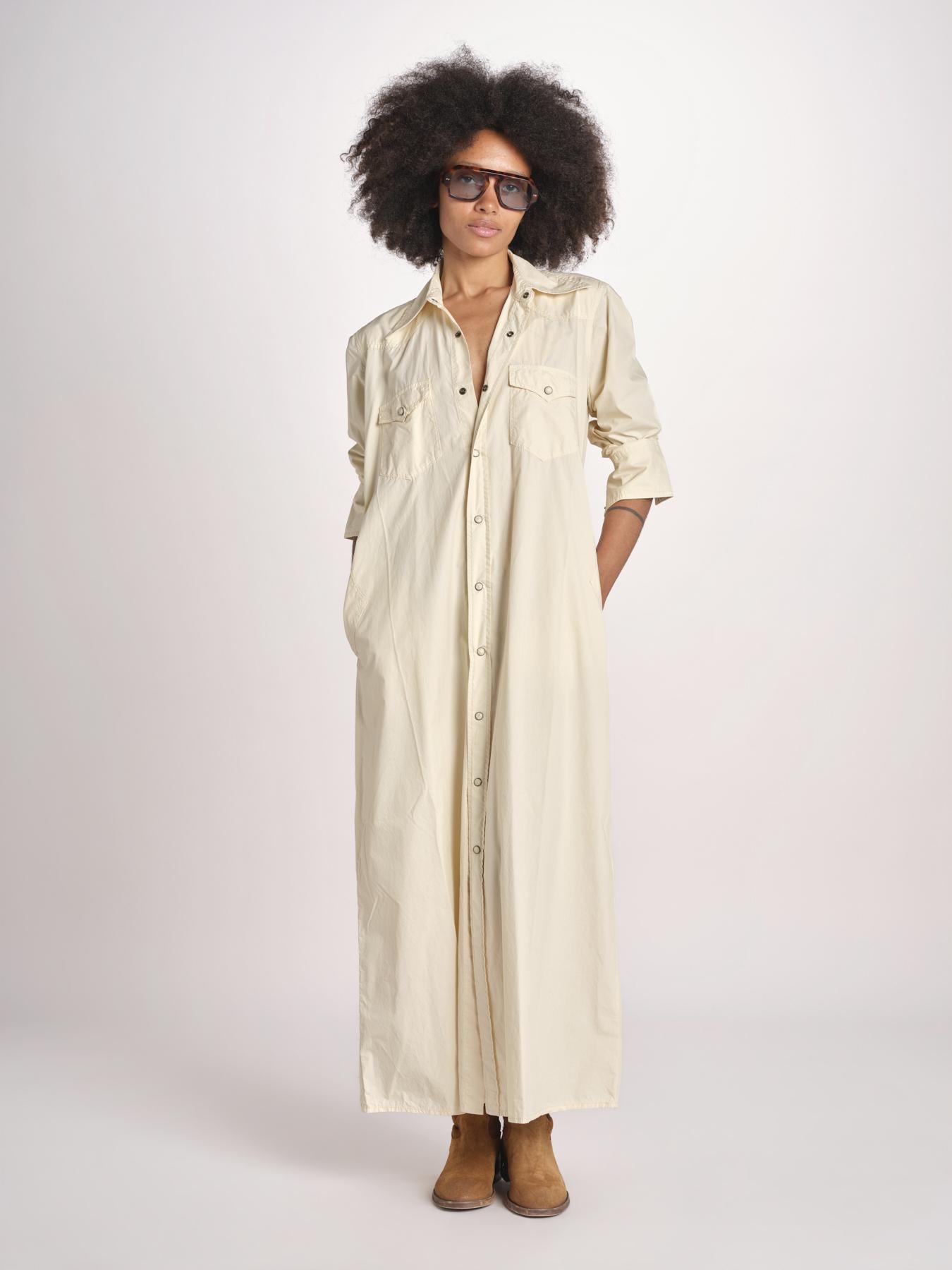 abito texano ARLEY MY004 CREAM fortela 