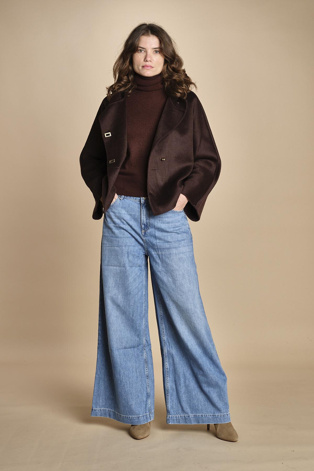 denim over MUSC LIGHT USED BLUE ba&sh 