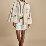 t-shirt con ricamo MARIE 072 WHITE sea ny 