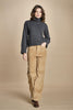 pantalone a zampa con taschine