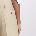 pantalone largo con nervature ORIANA 540 50340 quelledue 