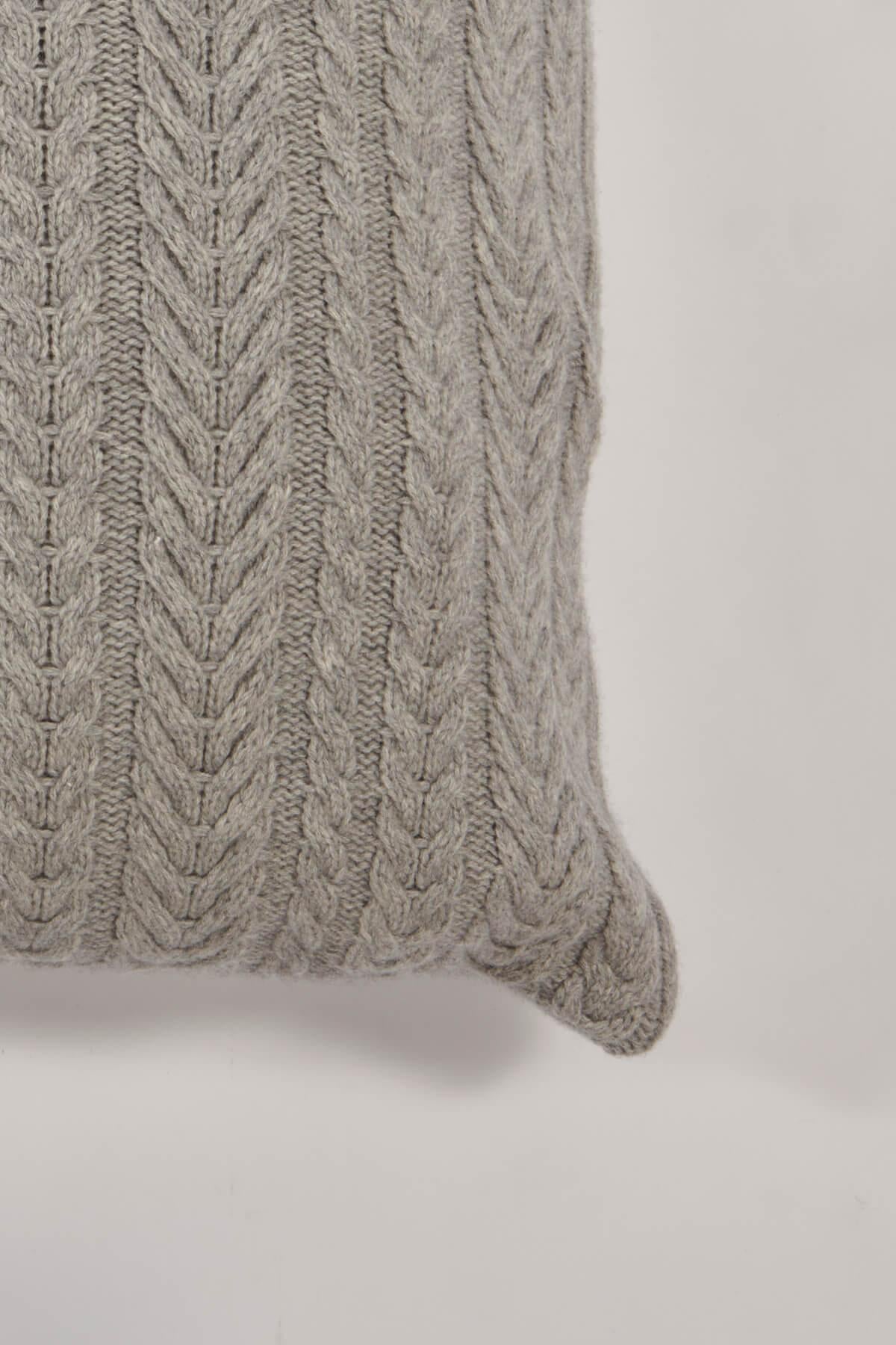 Cuscino Trecce 60x60 C2100409 GRIGIO milaura 
