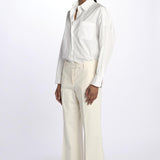 Pantalone MELODIA cropped risvolto MELODIA65254 10 quelledue 