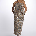 Top paillettes con coulisse T022 M915 n21 