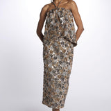Top paillettes con coulisse T022 M915 n21 