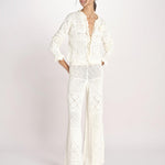 maglia in crochet SORIA ECRU ba&sh 