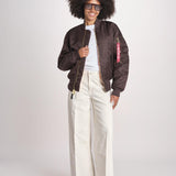 bomber basic SS100101 696 HUNTER BROWN alpha 