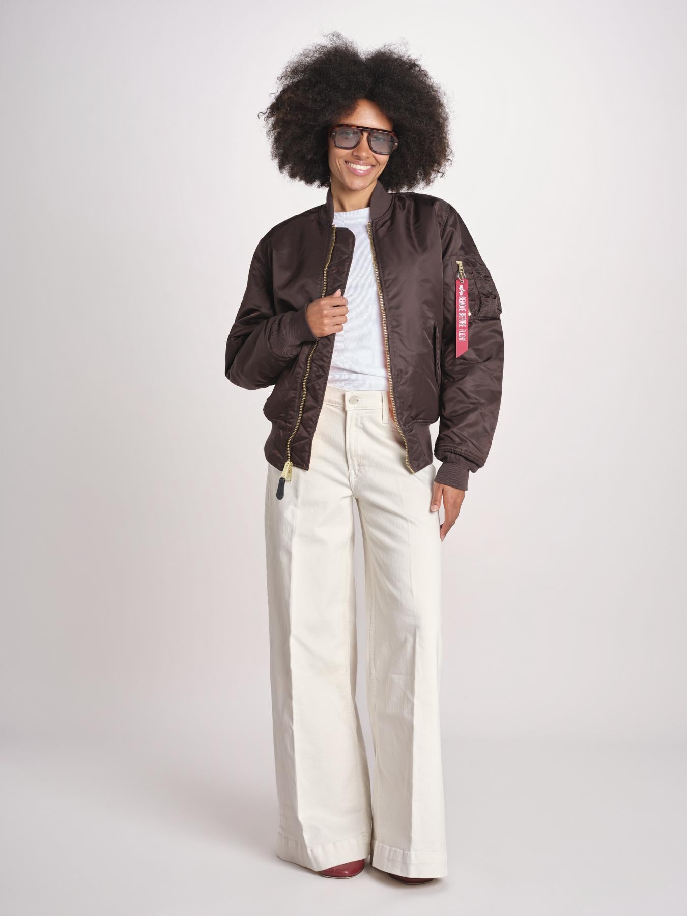 bomber basic SS100101 696 HUNTER BROWN alpha 