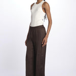 Pantaloni viscosa MOD.0187 CAFFE aspesi 