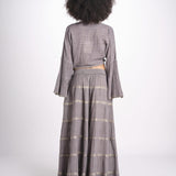 gonna lunga in lurex gessato SERENA STONE christianzen 