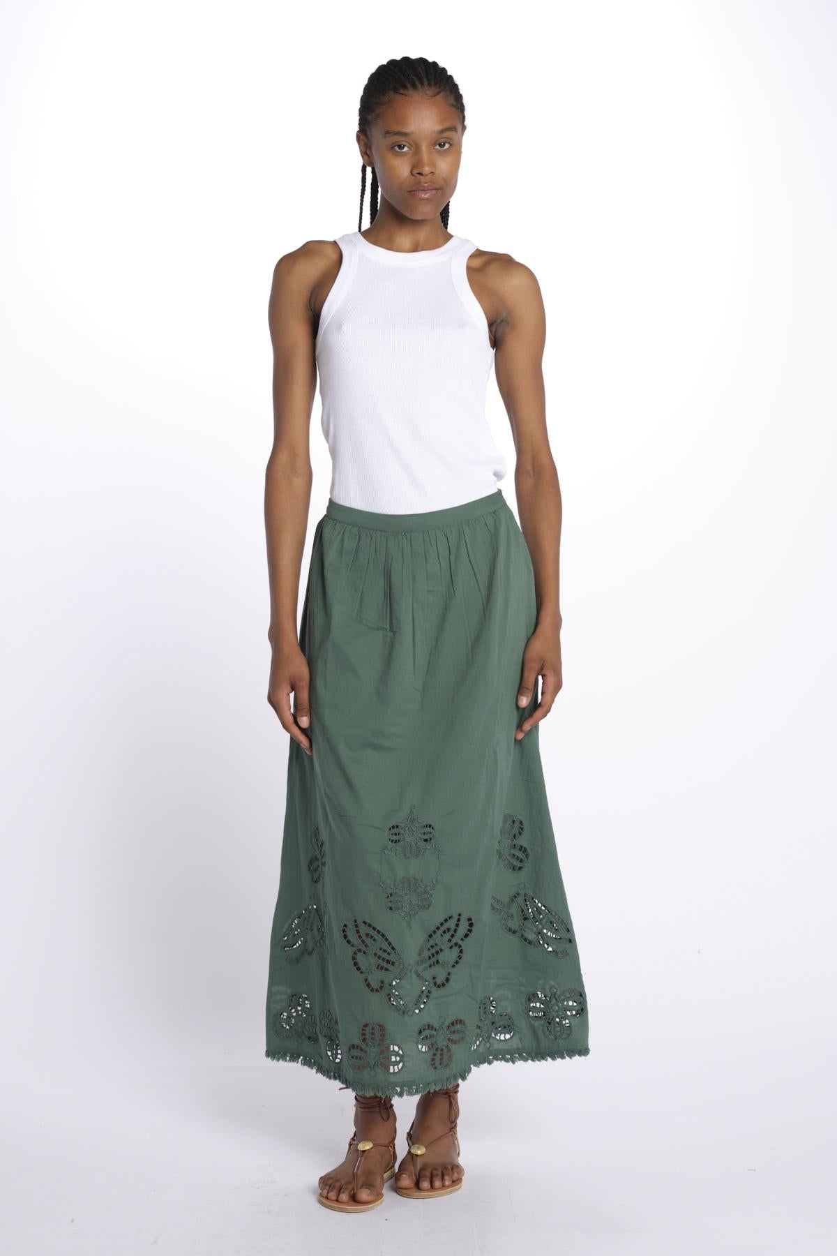 PAOLA gonna macrame' L0373 TUSCAN louise misha 