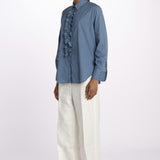 GEMMA camicia con rouches M27D0GEMMAT0278 U562 massimo alba 