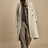 LONDRA2 cappotto doppiopetto panno lana cachemire LONDRA2 MILK massimo alba 