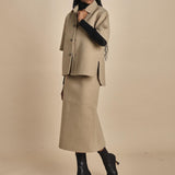 giacca camicia in panno BARDI CARDBOARD sofie d'hoore 