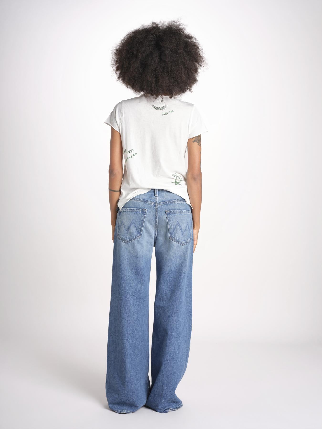 t-shirt con scollo JWTN02652 JUDO 103 zadig & voltaire 