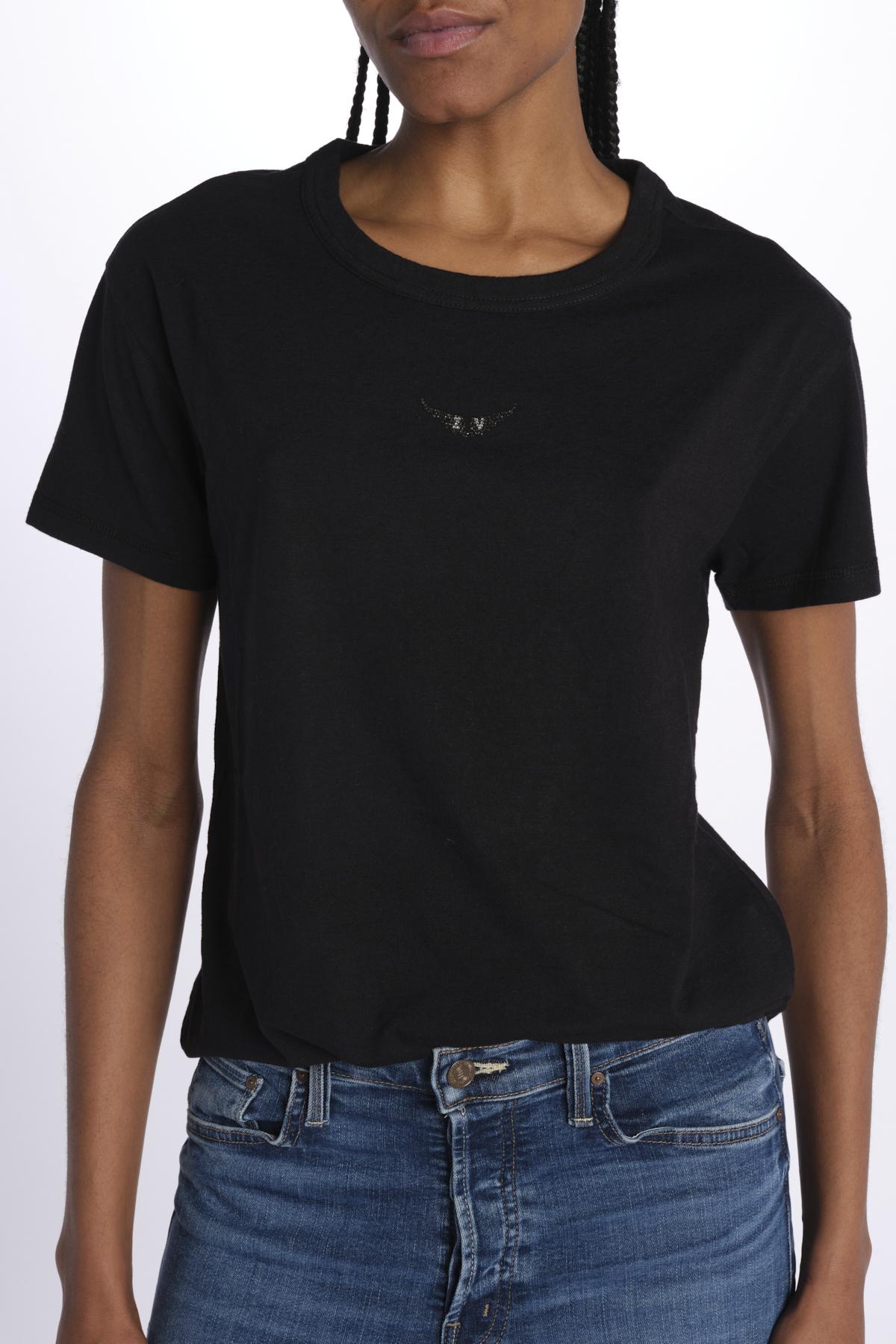 Marta pcl wings strass JWTS01669 NOIR zadig & voltaire 